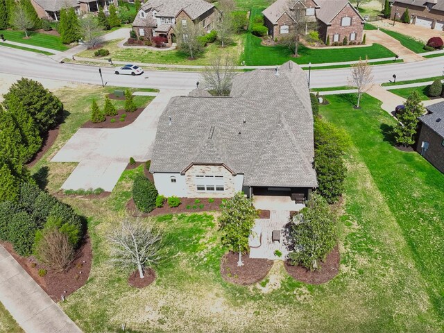 1496 Foxland Blvd, Gallatin, TN 37066 - aerial view with a residential view