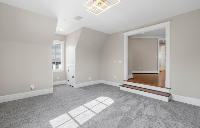 508 Huckleberry Rd, Nashville, TN 37205 - additional living space featuring recessed lighting, carpet flooring, visible vents, and baseboards