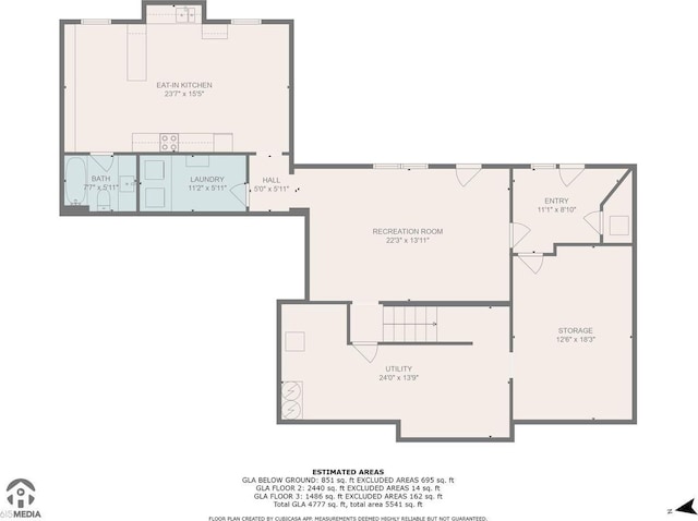 1132 Roseland Dr, Columbia, TN 38401 - view of layout