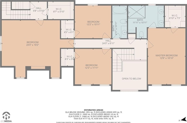 1132 Roseland Dr, Columbia, TN 38401 - floor plan