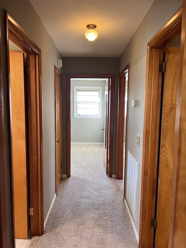 728 Robert Burns Dr, Nashville, TN 37217 - hall with visible vents, baseboards, and carpet flooring