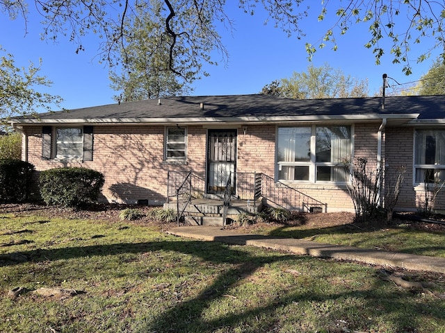 728 Robert Burns Dr, Nashville, TN 37217 - ranch-style home with brick siding and a front lawn
