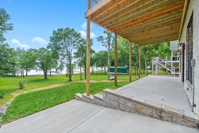 307 Riverview Dr, Dover, TN 37058 - view of patio / terrace