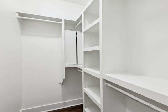 926 Acklen Ave Unit A, Nashville, TN 37203 - spacious closet with dark wood finished floors