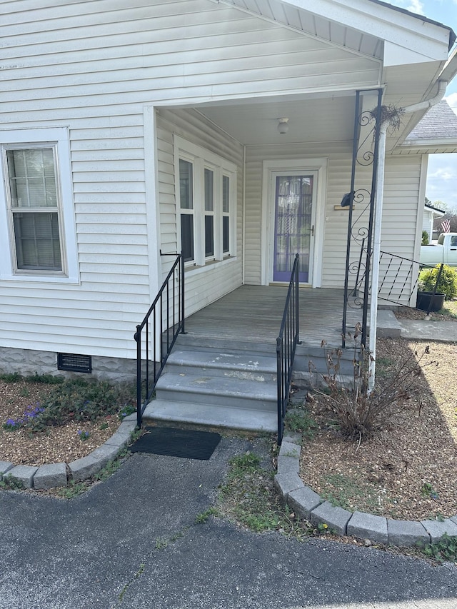 309 3rd Ave Unit 40, Fayetteville, TN 37334 - doorway to property with covered porch
