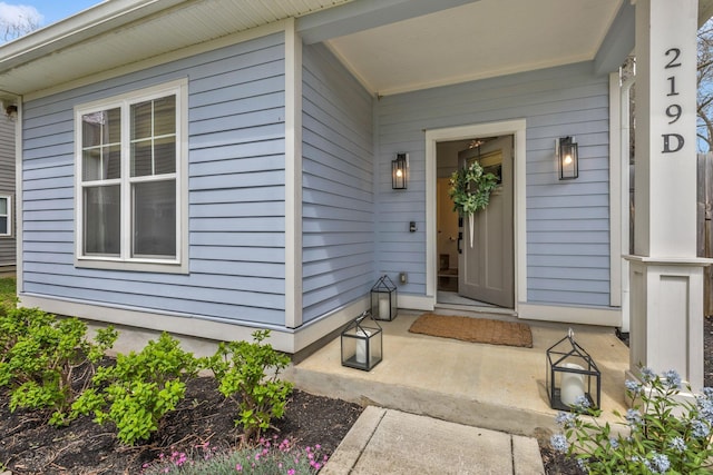 view of property entrance