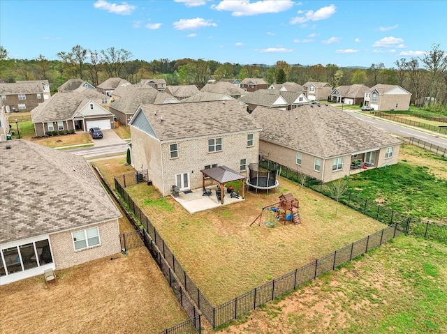 1428 Marigold Dr, Spring Hill, TN 37174 - bird's eye view featuring a residential view