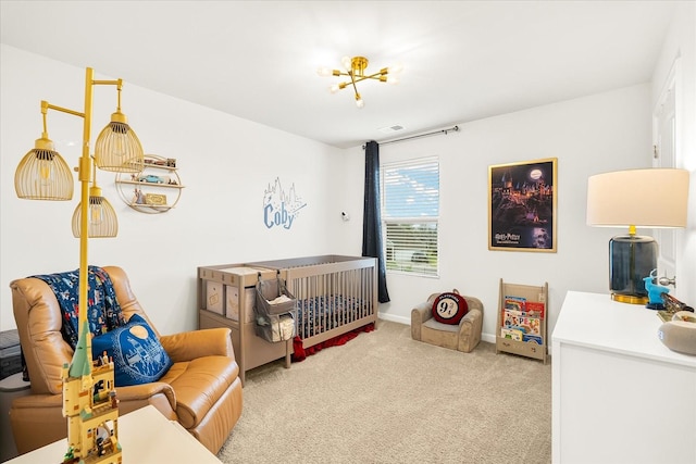1428 Marigold Dr, Spring Hill, TN 37174 - bedroom featuring visible vents, baseboards, and carpet