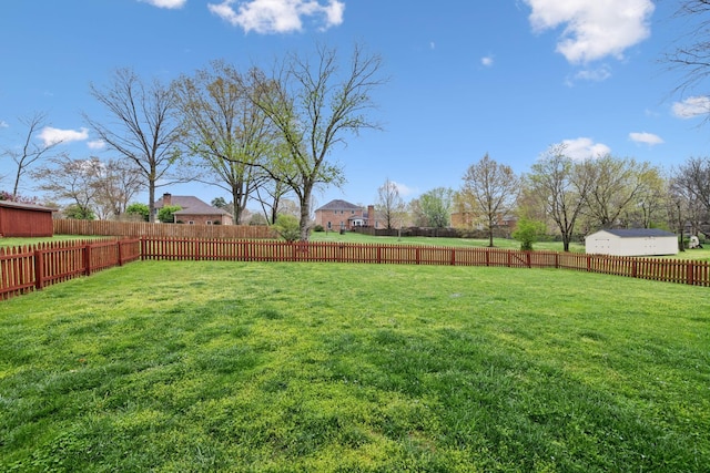 2009 Cedarmont Dr, Franklin, TN 37067 - view of yard featuring a fenced backyard