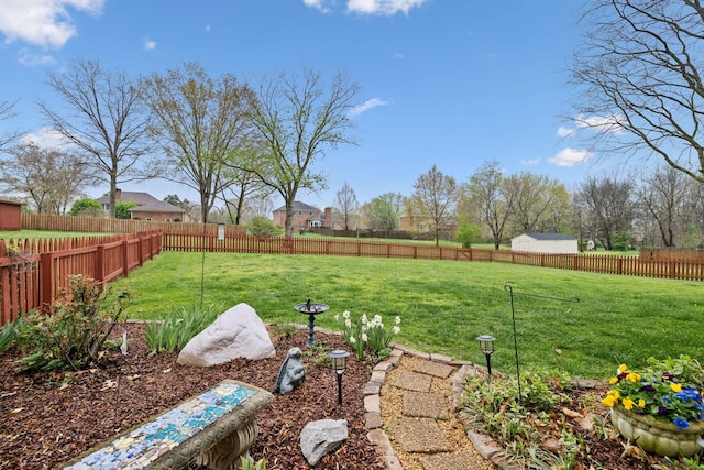 2009 Cedarmont Dr, Franklin, TN 37067 - view of yard featuring a fenced backyard