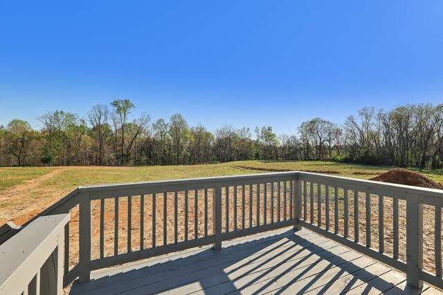 236 Amos Cir, Lafayette, TN 37083 - wooden deck featuring a lawn