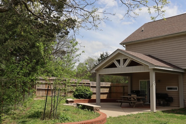 8257 Ramstone Way, Antioch, TN 37013 - view of yard featuring a patio area and fence
