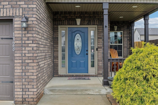 1328 Winterset Dr, Clarksville, TN 37040 - doorway to property featuring brick siding