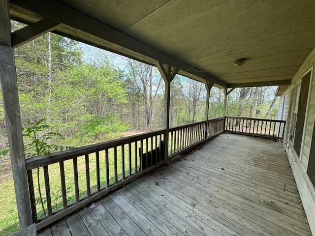 view of deck