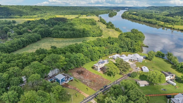 1561 Matlock Dr, Chapmansboro, TN 37035 - drone / aerial view of a large body of water and a forest