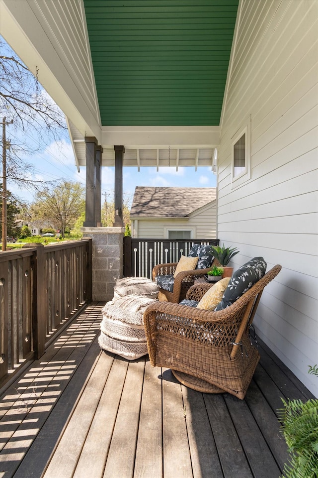 view of deck
