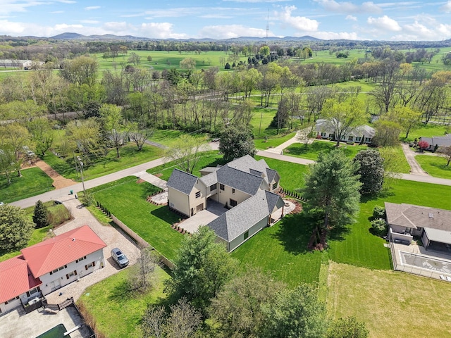 521 Mansion Dr, Brentwood, TN 37027 - birds eye view of property with a mountain view