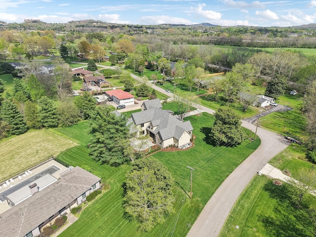 521 Mansion Dr, Brentwood, TN 37027 - bird's eye view