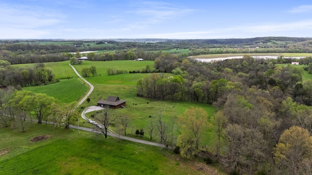 1720 Bratton Ln, Williamsport, TN 38487 - birds eye view of property with a rural view