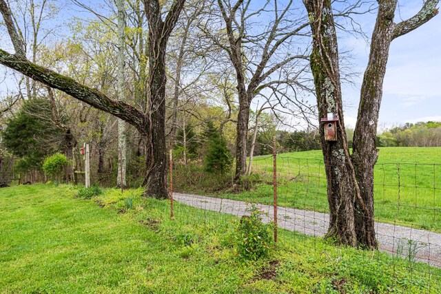 1720 Bratton Ln, Williamsport, TN 38487 - view of yard with fence