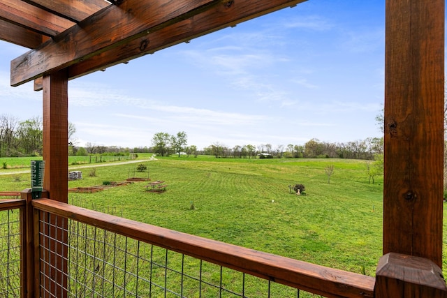 1720 Bratton Ln, Williamsport, TN 38487 - view of yard with a rural view