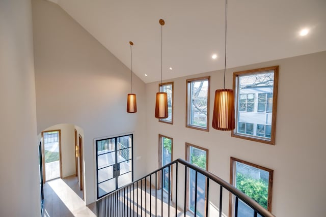 2108 12th Ave S, Nashville, TN 37204 - interior space with arched walkways and recessed lighting
