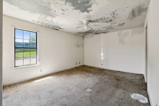 107 Heritage Trace Dr, Madison, TN 37115 - carpeted spare room with baseboards and a ceiling fan