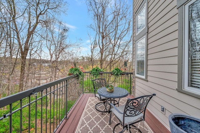 view of deck