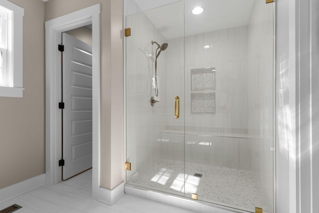 6149 Dewey Carr Rd, Bethpage, TN 37022 - full bath featuring a stall shower and baseboards