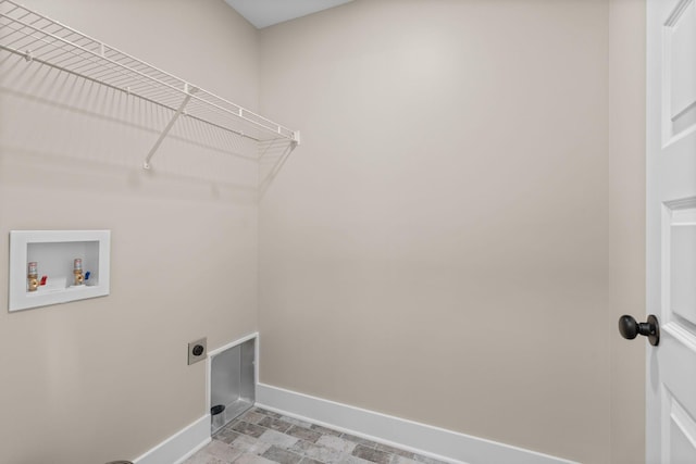 6149 Dewey Carr Rd, Bethpage, TN 37022 - laundry area with electric dryer hookup and hookup for a washing machine