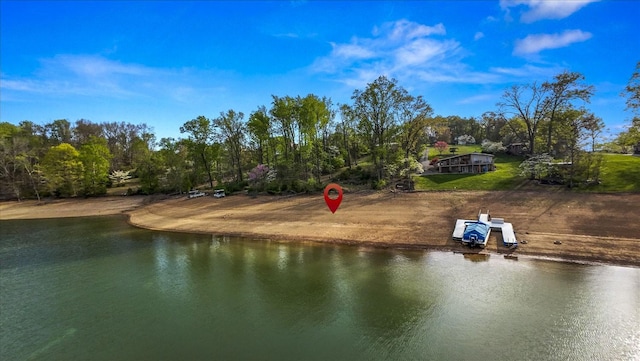 property view of water