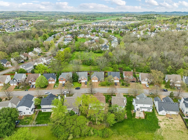 3227 Gardendale Dr, Franklin, TN 37064 - birds eye view of property featuring a residential view