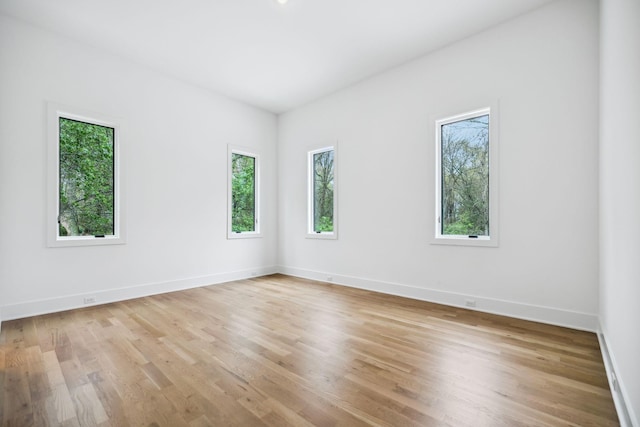 6004 Jocelyn Hollow Rd, Nashville, TN 37205 - spare room with baseboards, light wood finished floors, and a healthy amount of sunlight