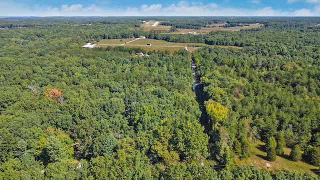3115 Coon Hunter Lodge Rd, Jamestown, TN 38556 - aerial view of property and surrounding area with a heavily wooded area