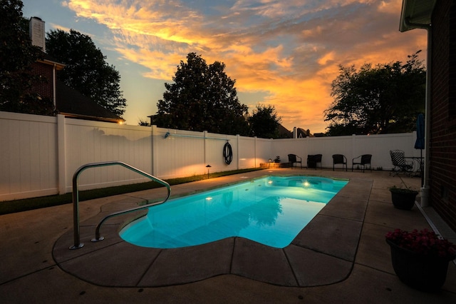 3307 Genoa Dr, Murfreesboro, TN 37128 - view of swimming pool featuring a patio and a fenced backyard
