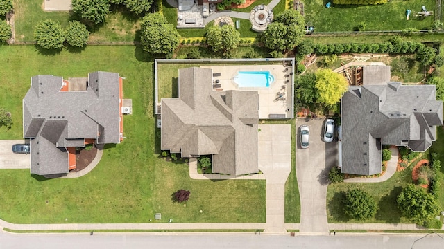 3307 Genoa Dr, Murfreesboro, TN 37128 - bird's eye view of a pool