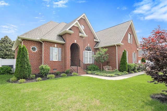 3307 Genoa Dr, Murfreesboro, TN 37128 - traditional-style home with brick siding, a shingled roof, and a front lawn