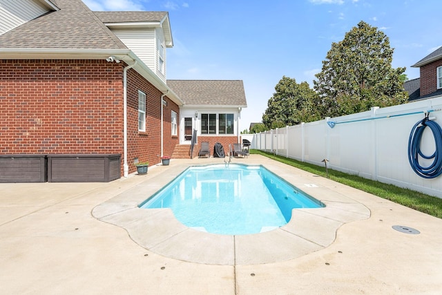 3307 Genoa Dr, Murfreesboro, TN 37128 - view of pool featuring a patio area and a fenced backyard