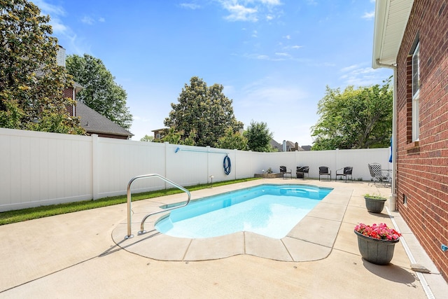 3307 Genoa Dr, Murfreesboro, TN 37128 - view of swimming pool with a fenced backyard and a patio area