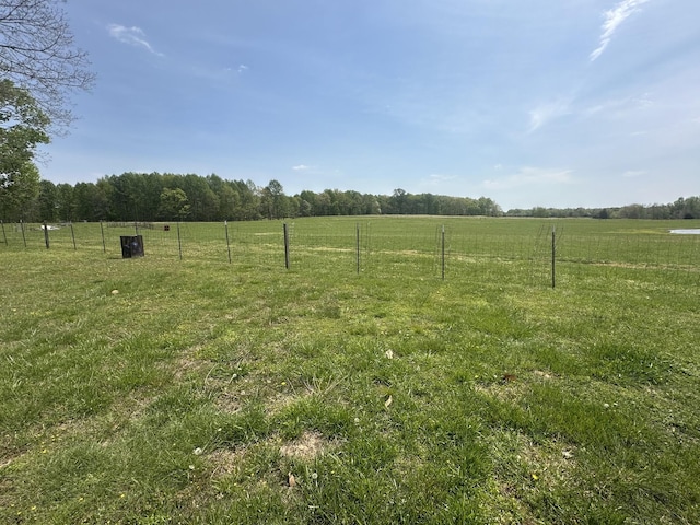 2901 Hurricane Creek Rd, Lawrenceburg, TN 38464 - view of yard featuring fence and a rural view