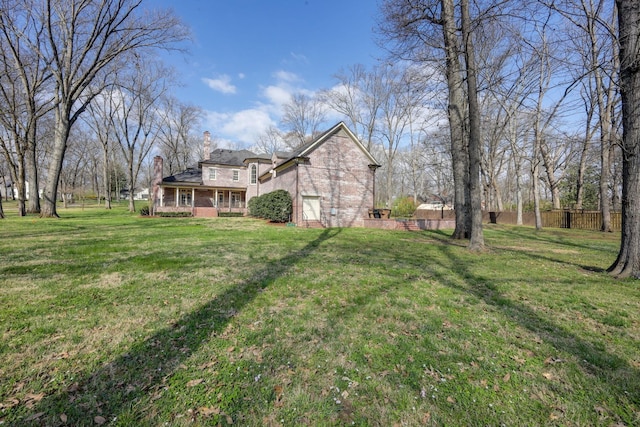 6021 Jocelyn Hollow Rd, Nashville, TN 37205 - view of yard with fence