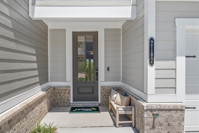 view of property entrance