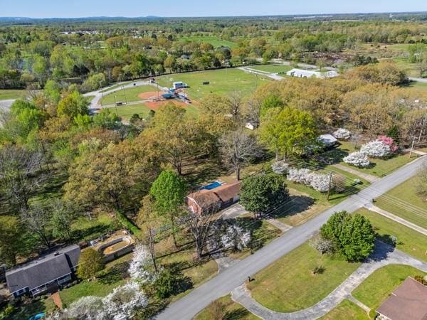 aerial view with a view of trees