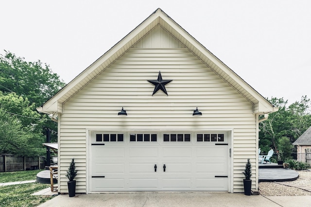 1411 Newmans Trl, Hendersonville, TN 37075 - view of garage
