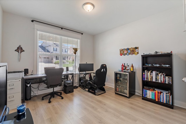 900 Easton Dr, Mount Juliet, TN 37122 - office with baseboards and light wood-type flooring