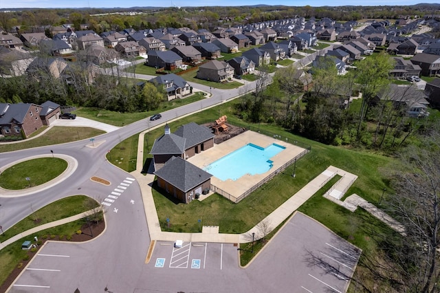 900 Easton Dr, Mount Juliet, TN 37122 - drone / aerial view featuring a residential view