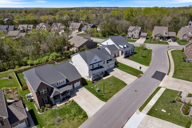 900 Easton Dr, Mount Juliet, TN 37122 - bird's eye view featuring a residential view