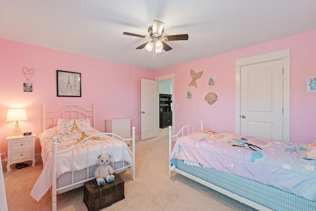 900 Easton Dr, Mount Juliet, TN 37122 - carpeted bedroom with ceiling fan