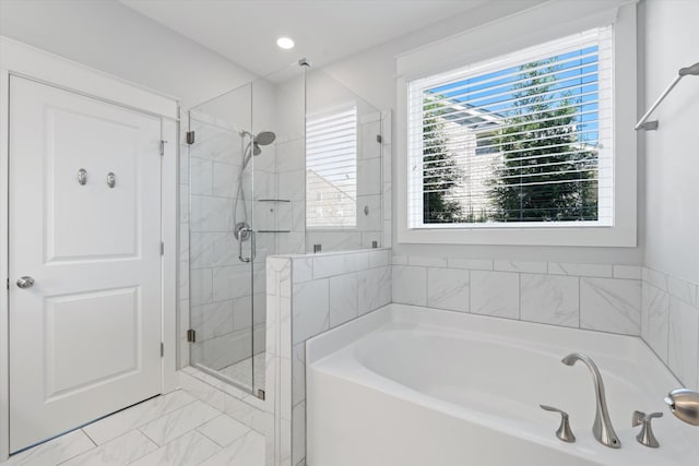900 Easton Dr, Mount Juliet, TN 37122 - bathroom with a stall shower and a garden tub