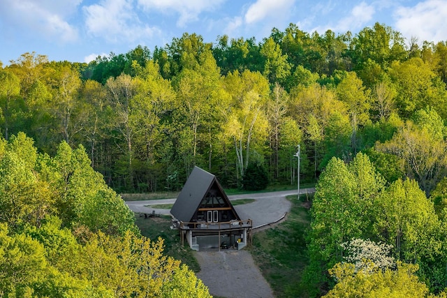 825 Hunters Landing Ln, Smithville, TN 37166 - view of community with a forest view